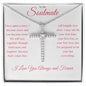 CZ Cross Necklace - Soulmate