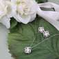 Love Knot Earring & Necklace Set - Daughter