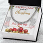 Merry Christmas Cuban Link - Husband