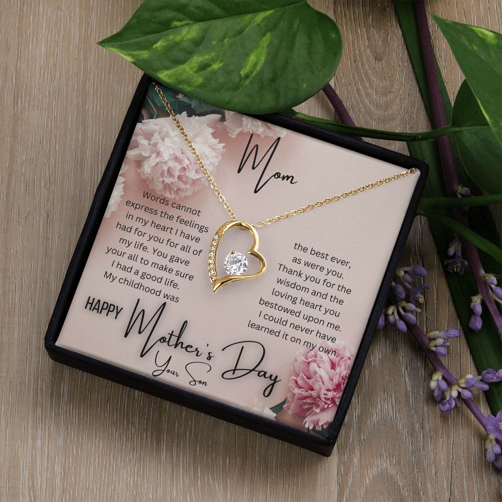 Mother - Mother's Day - Forever Love Necklace