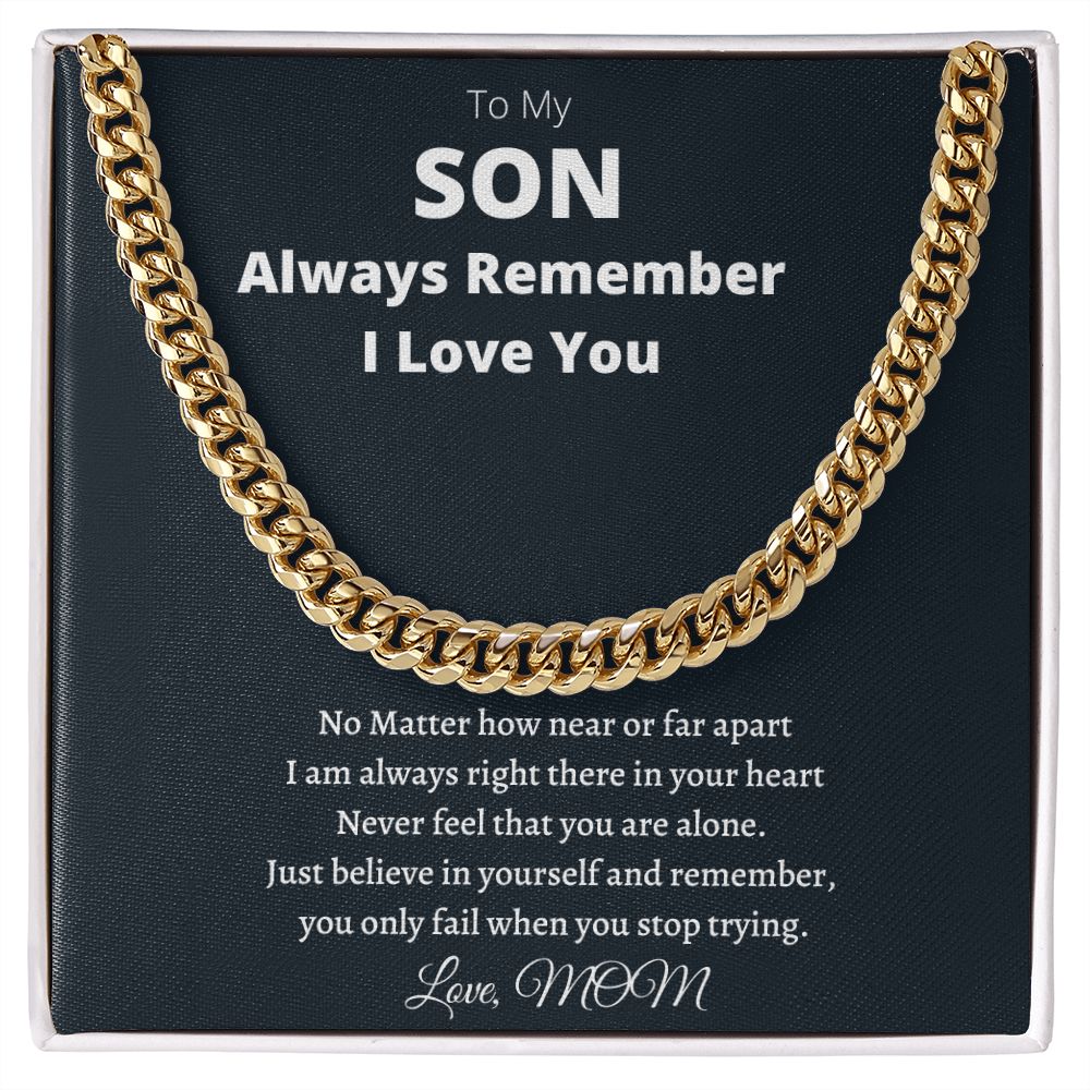 Cuban Link Chain - Son