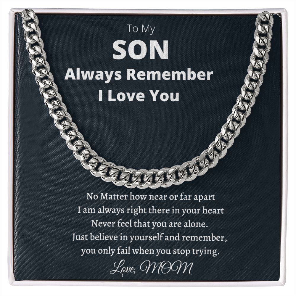 Cuban Link Chain - Son