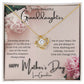 Granddaughter - Mother's Day - Love Knot Necklace