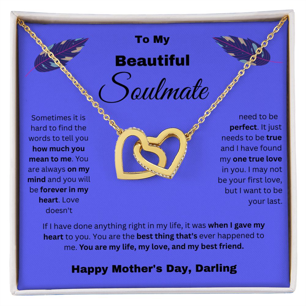 Soulmate - Mother's Day - Interlocking Hearts