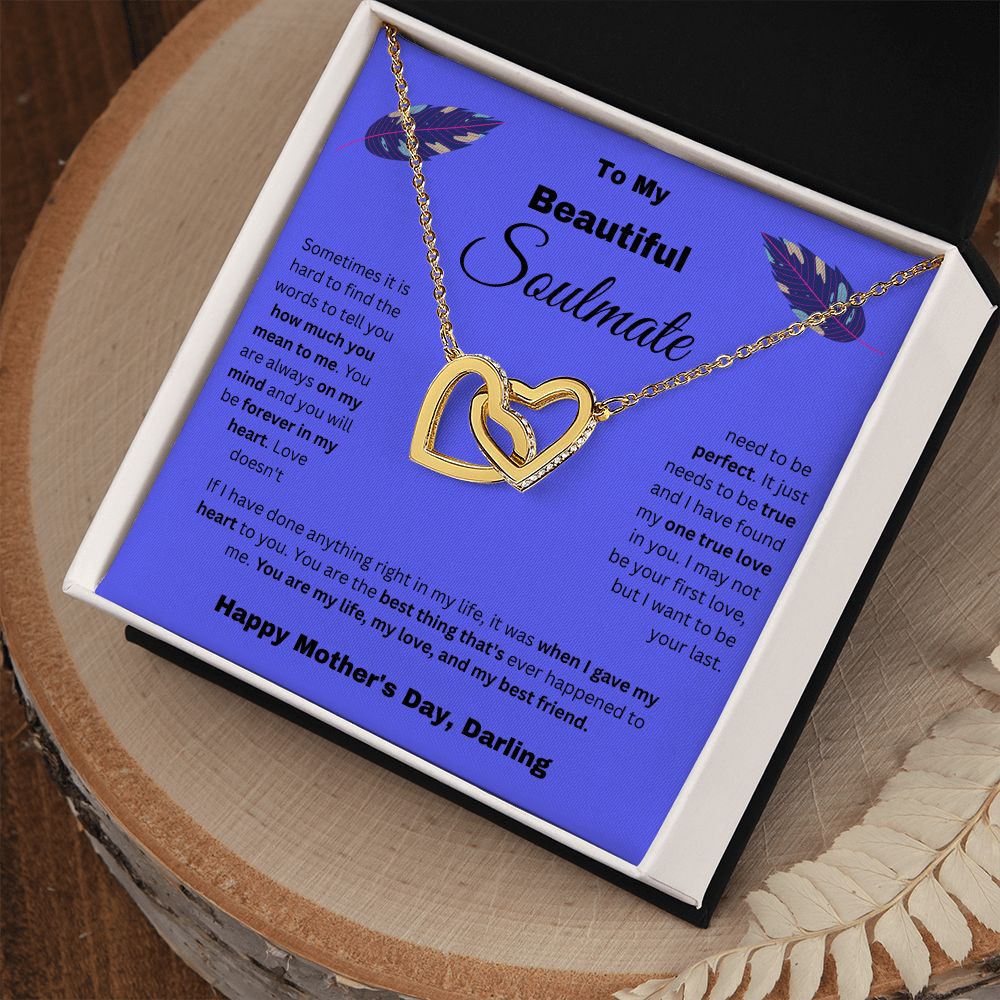 Soulmate - Mother's Day - Interlocking Hearts