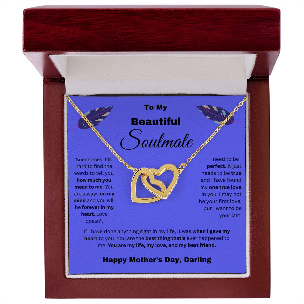 Soulmate - Mother's Day - Interlocking Hearts