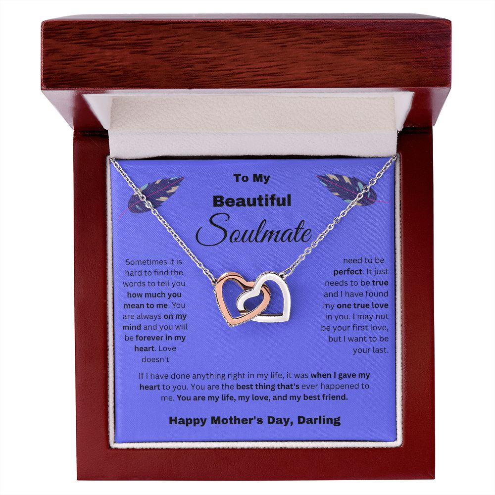 Soulmate - Mother's Day - Interlocking Hearts