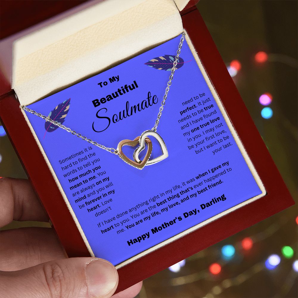 Soulmate - Mother's Day - Interlocking Hearts