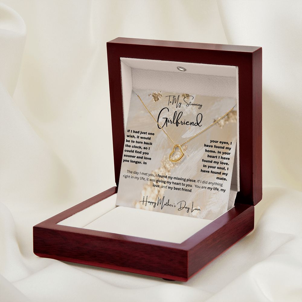 Girlfriend - Mother's Day - Delicate Heart Necklace
