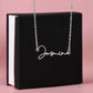 Signature Name Wife Silver
