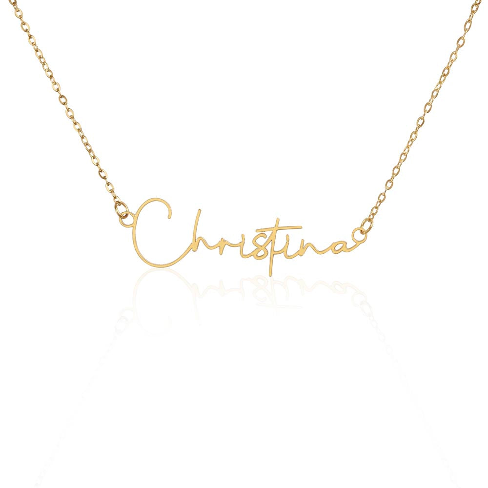 Signature Name Silver - Wife