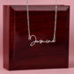Signature Name Silver - Wife