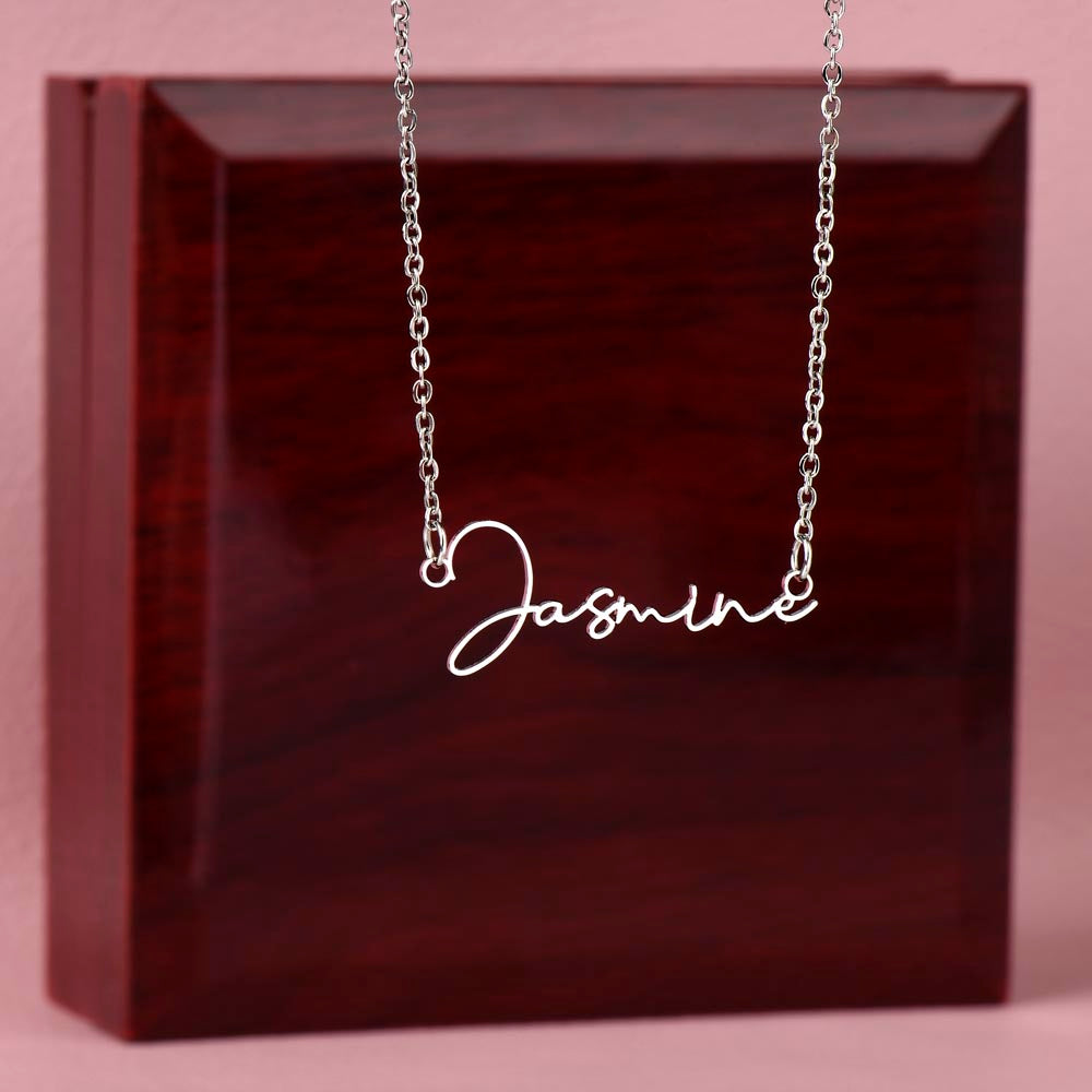 Signature Name Silver - Wife