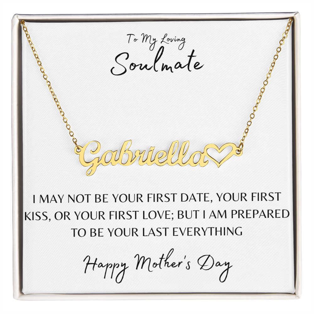 Name Necklace - Soulmate