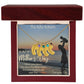Engraved Baby Feet with Birthstones