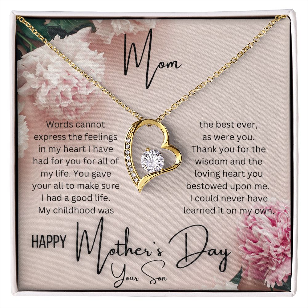 Mother - Mother's Day - Forever Love Necklace